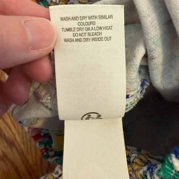 Mini Boden Liberty Floral Skinny Pull On Leggings Corduroy Pants Girls size 8Y - Picture 5 of 7